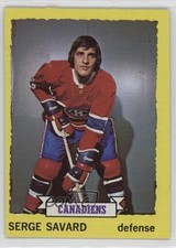 1973-74 Topps Serge Savard #24 HOF 0nr3