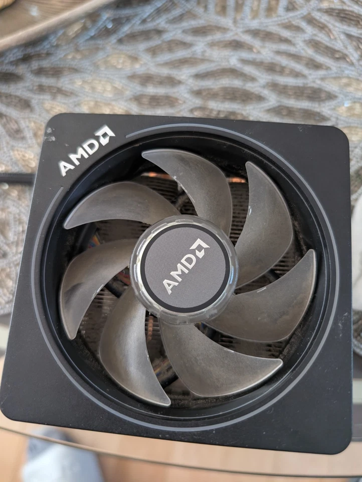 AMD Wraith Prism LED RGB Cooler Fan AM4/AM2/AM3/AM3+ 4-Pin Connector - Image 3 of 4