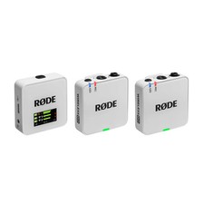 Rode Wireless GO Gen 3 2-Person Compact Digital Wireless Microphone White