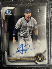 2022 Bowman Chrome - Prospect Autographs Antonio Pinero #CPA-AP (AU, RC)
