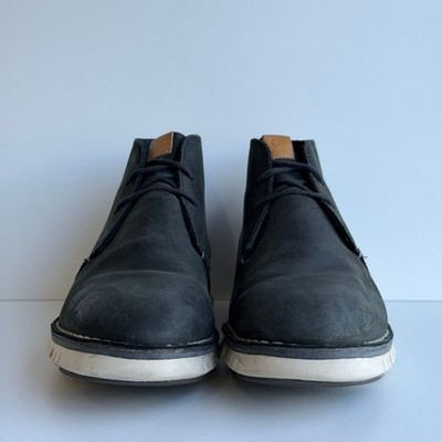 Cole Haan ZEROgrand Chukka Boots Mens 10.5 Black Leather Comfort Preppy Workwear Cole Haan ZEROgrand Chukka Boots Mens 10.5 Black Leather  main image 2