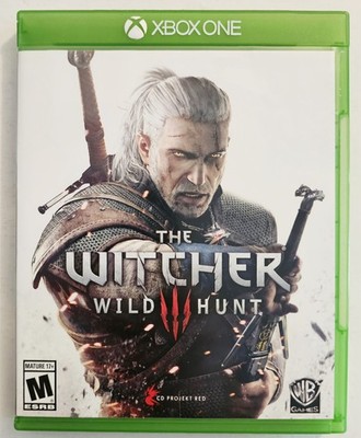 THE WITCHER III 3 WILD HUNT XBOX ONE COMPLETE VERY GOOD CONDITION FAST SHIPPING 