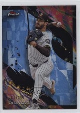 2024 Topps Finest Uncommon Sky Blue Refractor 61/250 Dylan Cease #128 1e5k