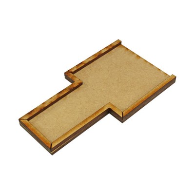 Litko Movement Tra  Lance Formation Tray - 3 Figures, 25x50mm Rectangular  New