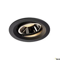 Chrom Schwarz Moderne Einbauleuchte Downlight Lampe 3000K 1550 Lm IP20 120°