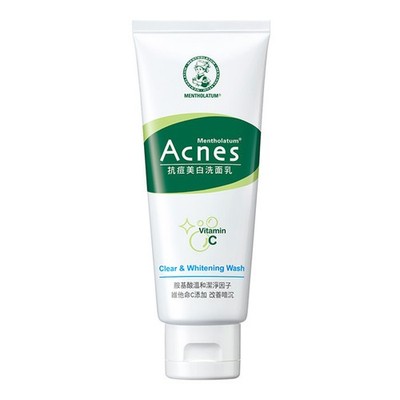 [MENTHOLATUM] Acnes Clear and Whitening Facial Wash Cleanser 100g NEU