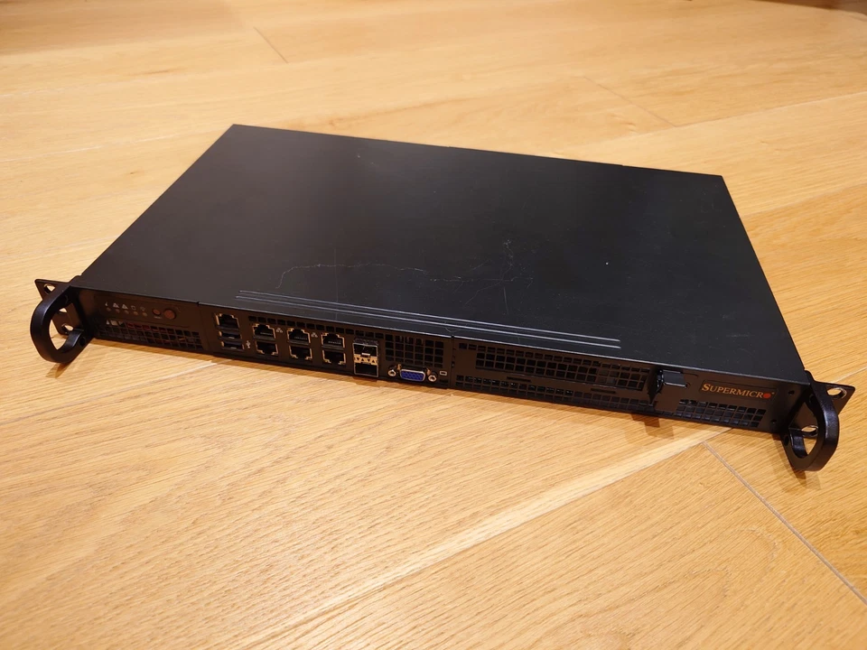 Supermicro 5019D-FN8TP Mainboard X11SDV-8C-TP8F 32GB DDR4 Intel Xeon D-2146NT 1U - Bild 2 von 4