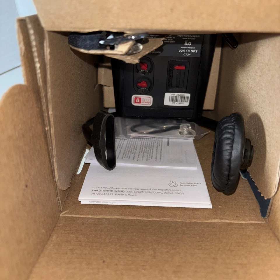 Plantronics CS540 DECH Headset Wireless 7W073AA#ABA for Office or Desk Phone - Image 3 of 4