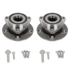 Juego (2) Conjunto de cojinete de cubo de rueda delantera para VW Tiguan Jetta GTI Golf Audi A3 Q3