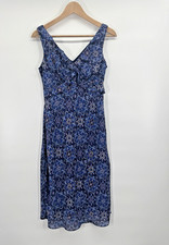 VTG Y2K Scarlett Womens Babydoll Dress 5 6 Floral Midi Whimsigoth Retro Fairy 90