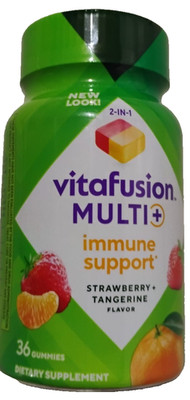 Vitafusion 2-in-1 Multi+Immune Support 36 Gummy Vitamins Total New