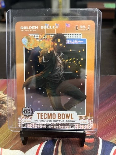 2026 Bo Jackson Battle Arena Tecmo Bowl Golden Bullet Fire Rookie #SB390 TK