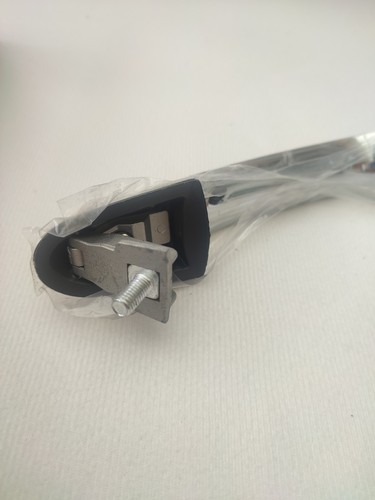 For Fiat 500 & 500C Near Passenger /Left Side Chrome Outer Door Handle 735592026 - Picture 4 of 5