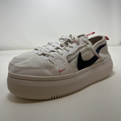 Nike Court Vision Alta TXT  Sneakers, Women s Size 8.5 White CW6536-103