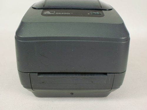 Zebra GK420t Thermal Label Printer USB Serial Parallel Barcode Receipt POS Parts - Picture 2 of 8