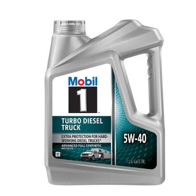 #ad #ad Mobil 1 Turbo Diesel Truck Engine Full Synthetic 5W 40 Motor Oil 1 Gallon FR $16.00