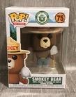 Funko Pop Smokey the Bear Ad Icons Flocked Vinyl Figure #75