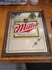 Vintage Miller High Life Mirrored Beer Sign