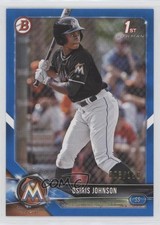 2018 Bowman Draft Blue 3/150 Osiris Johnson #BD-103 0nr3