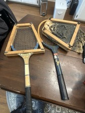 Vtg. Tennis Racquets Lot of 2 Wilson Phoenix And Primary Pro. Model Nice Cond.