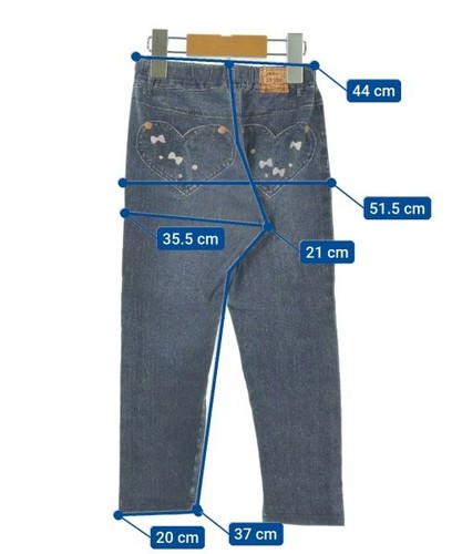 MEZZO PIANO Pants (Other) Blue 110(5T6T) 2200550969071 - Picture 7 of 7