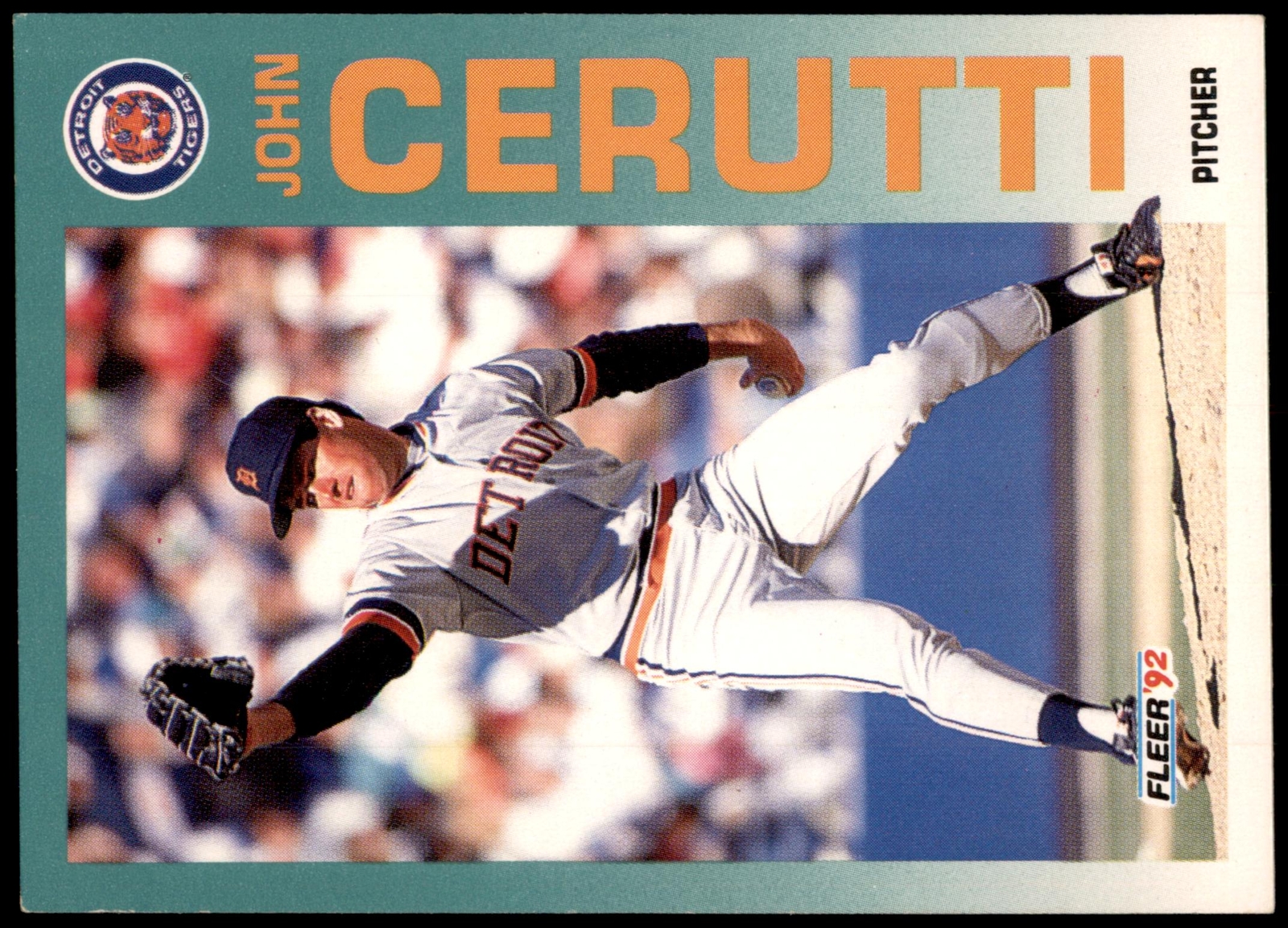 John Cerutti #129b 1992 Fleer