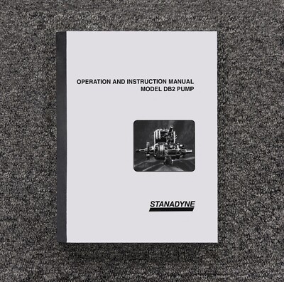Stanadyne DB2 Diesel Fuel Injection Pump Owner Operator User Instruction Manual