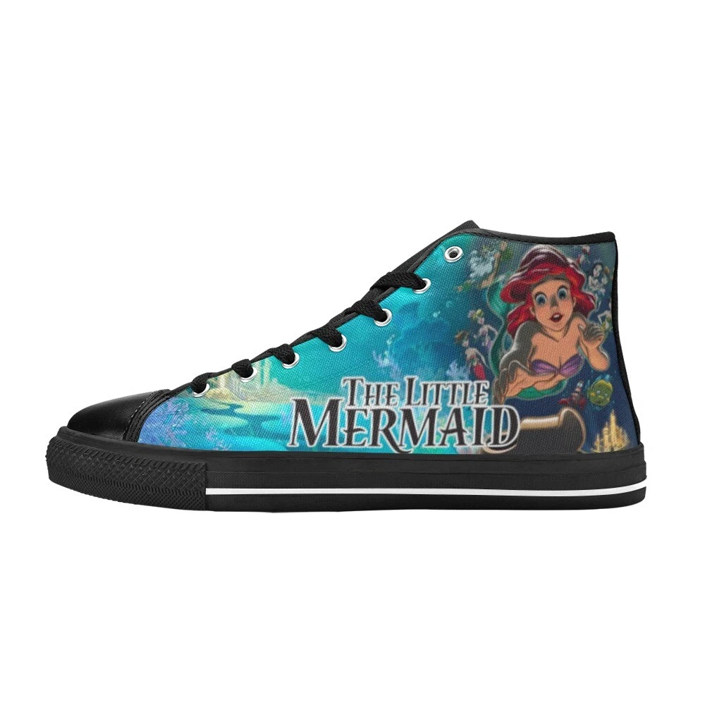 The Little Mermaid High Top Shoes Sneakers