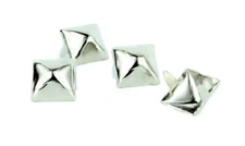 1/2 Pyramid Stud Steel Spot Two Prongs Punk Bikers Shoes Leather Craft DIY USA
