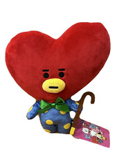 BT21 x Line Friends Friendly Tata Bow Cane 12" Plush BTS V K-Pop Plush