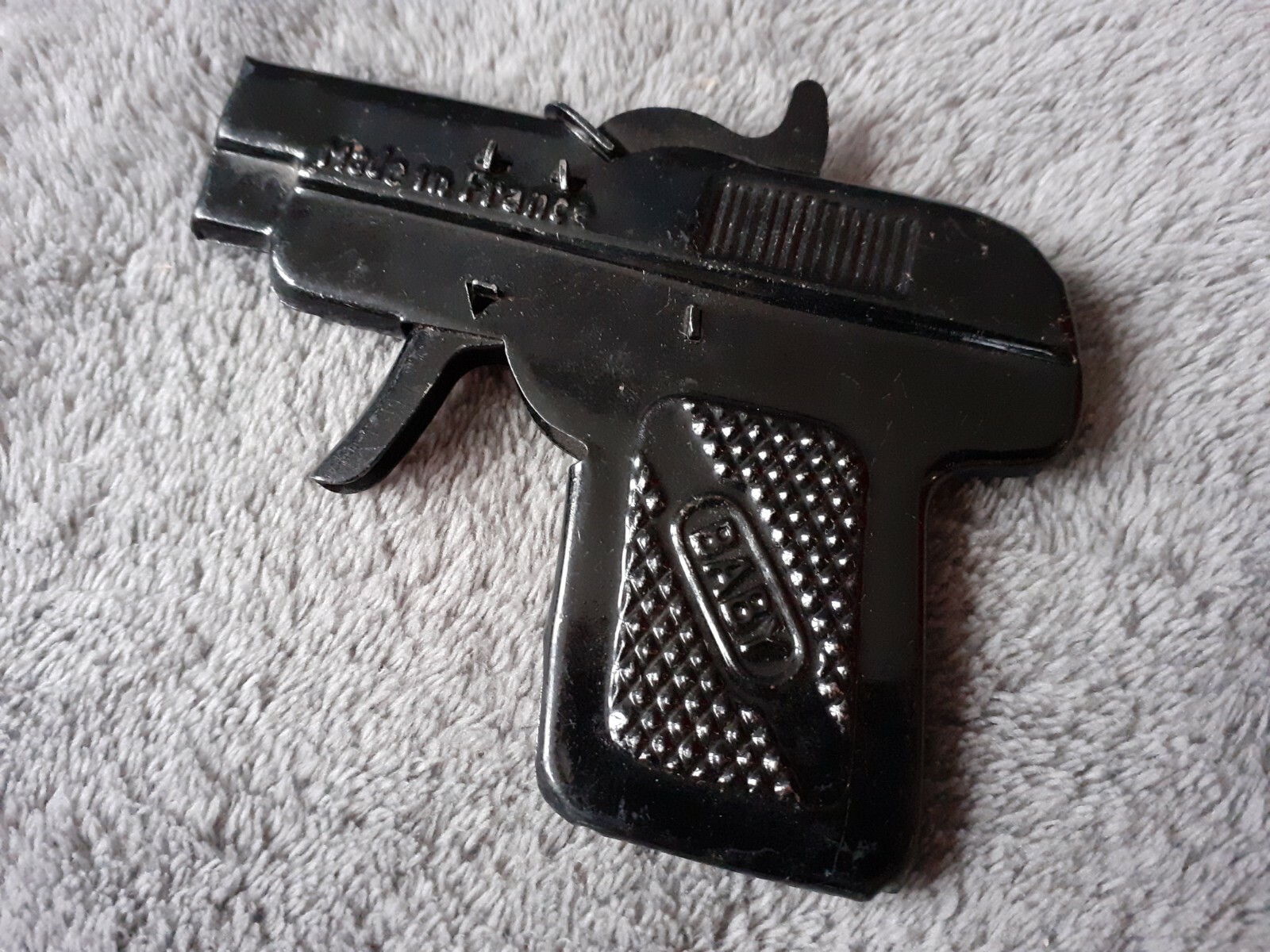 Pistolet Jouet JEP Baby Vintage Modèle A-20 - En Tôle, Occasion, Vintage, Pour Collection Ou Décoration