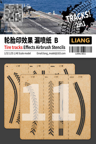Weathering streaking Wet Paint crack Airbrush Stencil For 1/35 1/48 1/72 Model - Picture 22 of 22