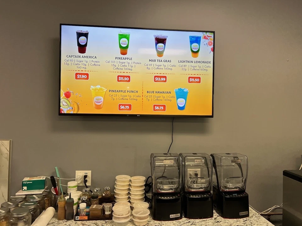 Digital Menu Boards + Software| TV Installation Service - 4 TV Pack Nationwide - Image 4 of 4