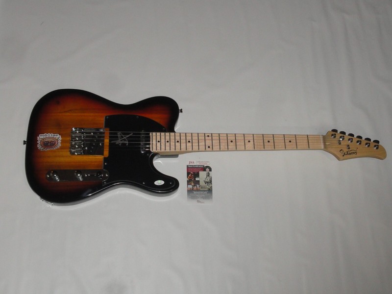 ERIC WILSON SIGNED SUNBURST ELECTRIC GUITAR SUBLIME RARE JSA COA