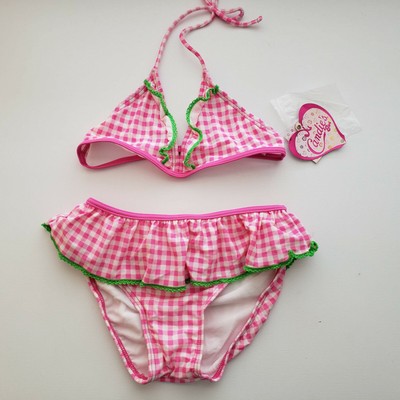 pink plaid bikini