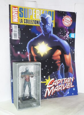 MARVEL SUPERHELDEN OFFIZIELLE SAMMLUNG 2006 N 46 CAPTAIN MARVEL FIGUREN FOLDER