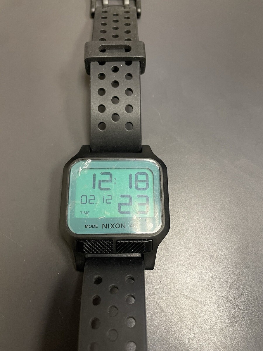 Countdown Timer Nixon Heat Watch Nixon Heat Watch In Black And