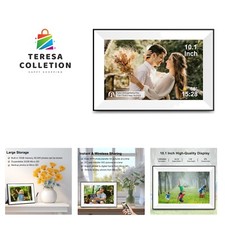 10.1 Inch WiFi Digital Picture Frame,Digital Photo Frame Load Picture and Vid...