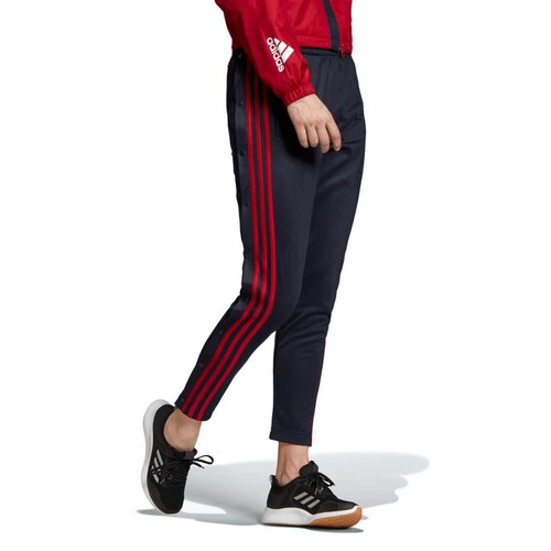 Adidas Atletica Donna Id 3-Stripes Scatto Poppers Pantaloni Tuta XS S M XL - Foto 4 di 22