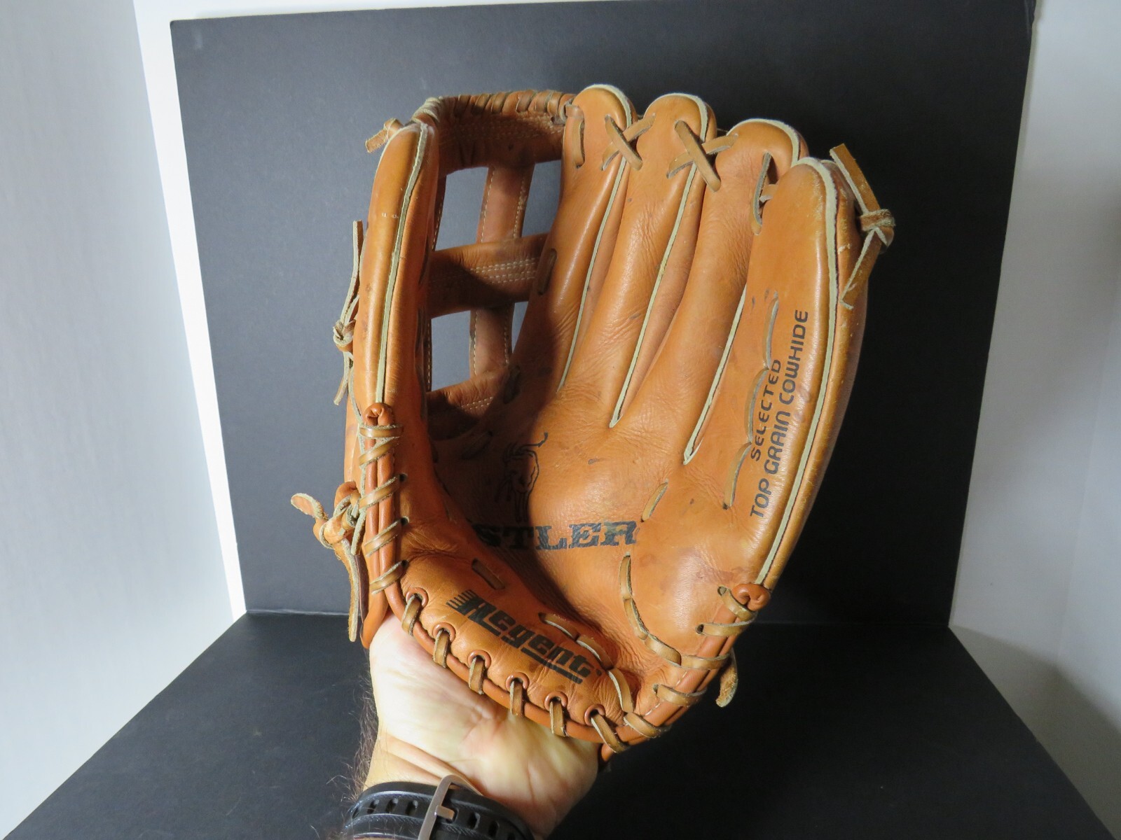VTG Regent Baseball Glove Mitt 0385 RHT Hand Crafted Genuine Leather 12