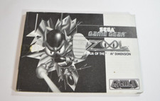 Thumbnail of ebay&reg; auction 377284771587 | Hinweis Zool Ninja Of The NTh Dimension Sega Game Gear Original Booklet Manual