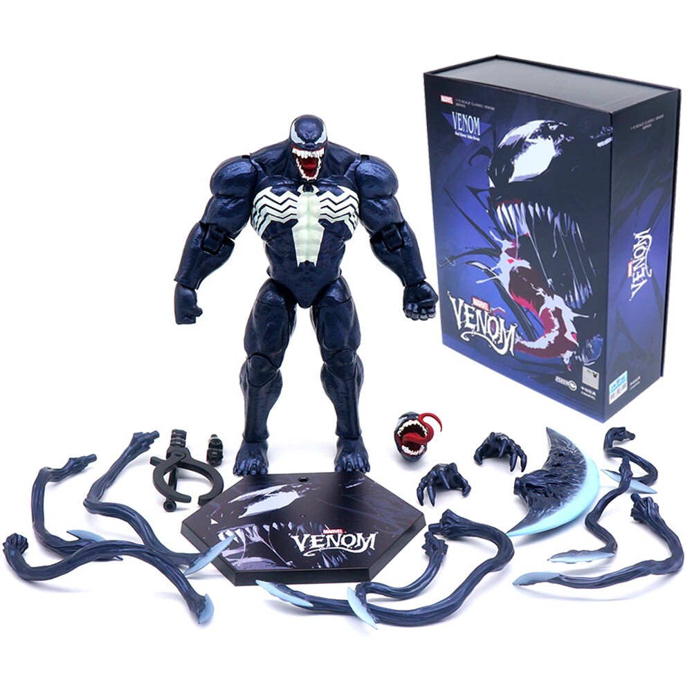 ZD Toys Blue Venom Carnage 1/10 Scale Marvel legends Comics Action Figure Model