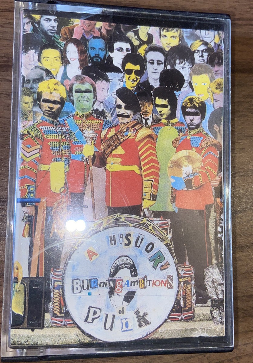 洋楽 BURNING AMBITIONS Burning Ambitions Of Punk by Various Artists Cassette Tape Volume