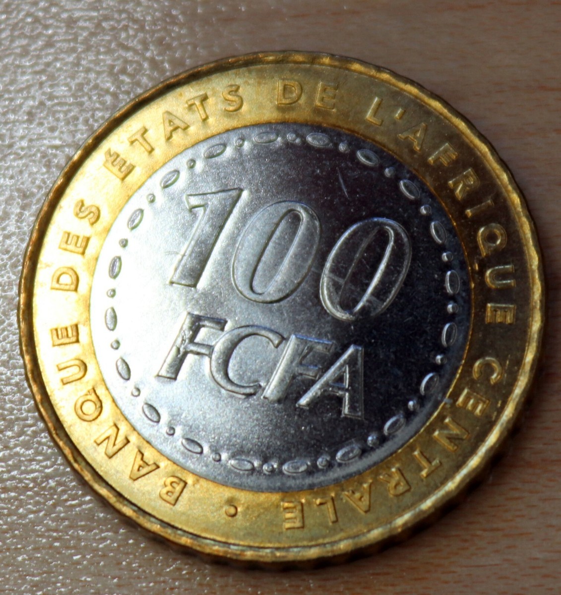 2006 Central African States 100 Francs Bimetallic Unc. | eBay