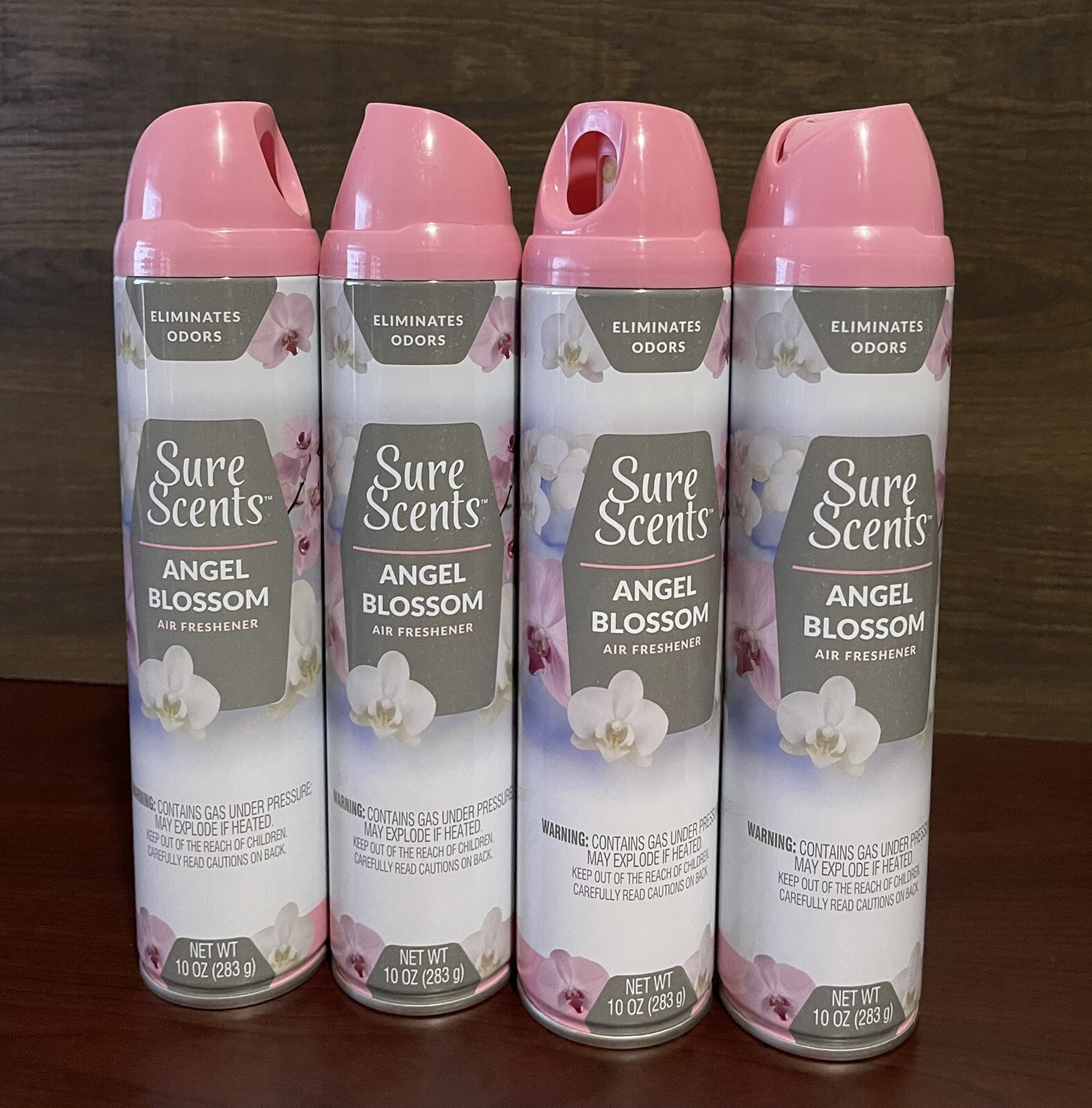 Sure Scents ELIMINATES ODORS Air Freshener Lavender,Hawaiian,Angel