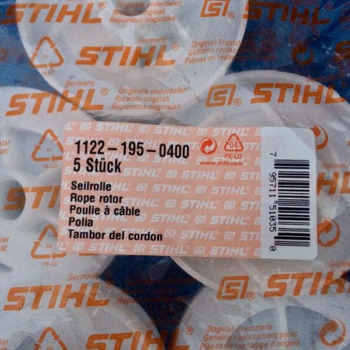 STIHL Genuine 064, 066, 660 Starter Pulley / Rope Rotor #1122 195 0400 ...