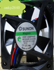 Sunon MagLev KDE1206PHV2 60mm x 15mm 3pin 12V CPU/Case Fan am3