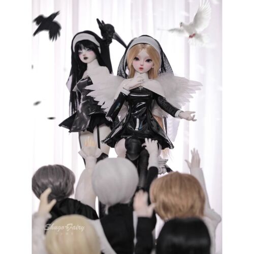 1/4 Resin BJD SD Ball Joint Dolls Girl Full Set Clothes Movable Toy Gift - Picture 2 of 20