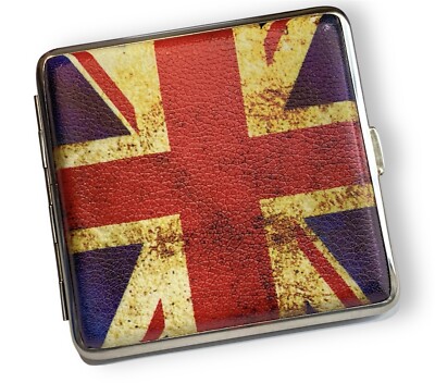 cigarette case ebay uk CIGARETTE CASE UNION JACK DESIGN HOLDS 20 CIGARETTES