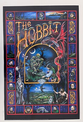 LORD OF THE RINGS,THE HOBBIT, DESIGN BY PETER PRACOWNIK, RARE 1999